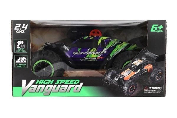 Rc távirányítós autó buggy 2,4GHz 40cm fialaszínű