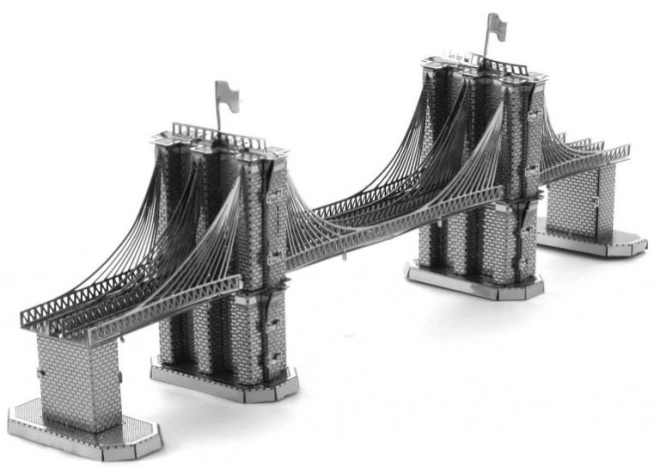 Fém föld 3D puzzle Brooklyn-híd