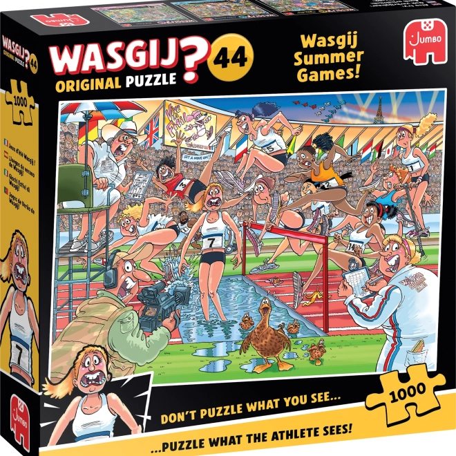 Puzzle JUMBO WASGIJ 44: Nyári játékok - 1000 darab