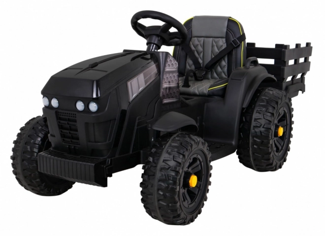 Titánium traktor utánfutóval fekete