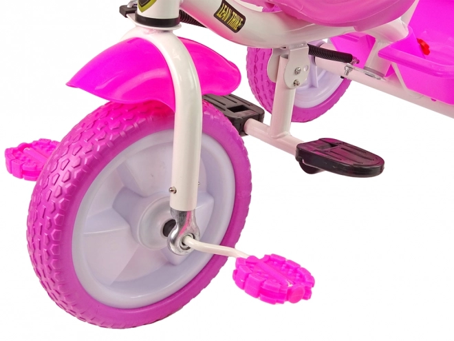 Tricikli PRO100 Pink Kosaras EVA Kerekek