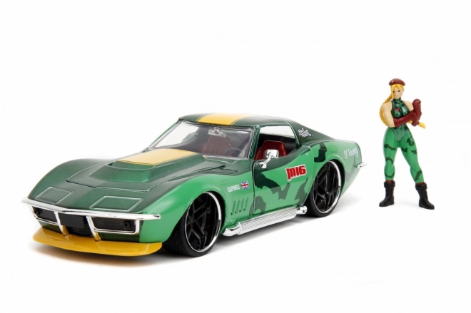 Jada Toys Street Fighter 1969 chevrolet modellautó 1:24 méretarányban