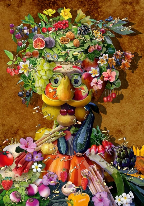 Arcimboldo 1000 darabos puzzle - Bluebird