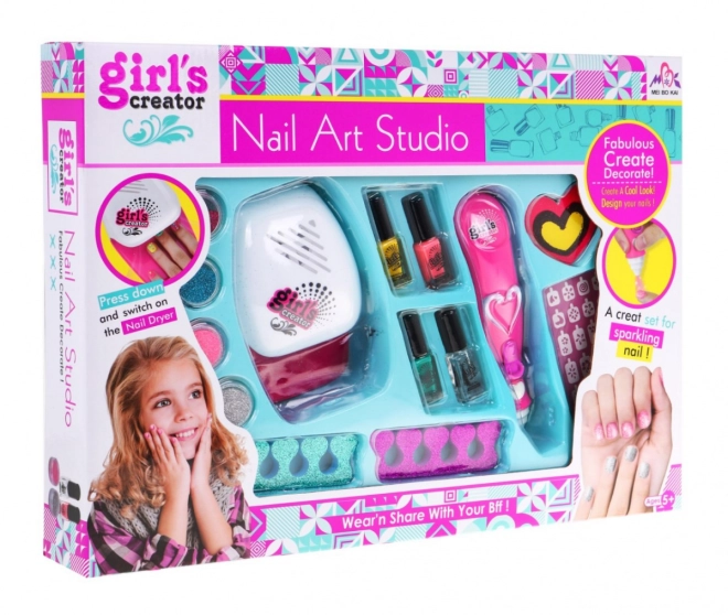 Színes ajándékcsomagolás GIRL