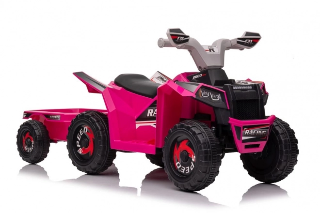 Fekete pedálos gokart széles felfújható kerekekkel