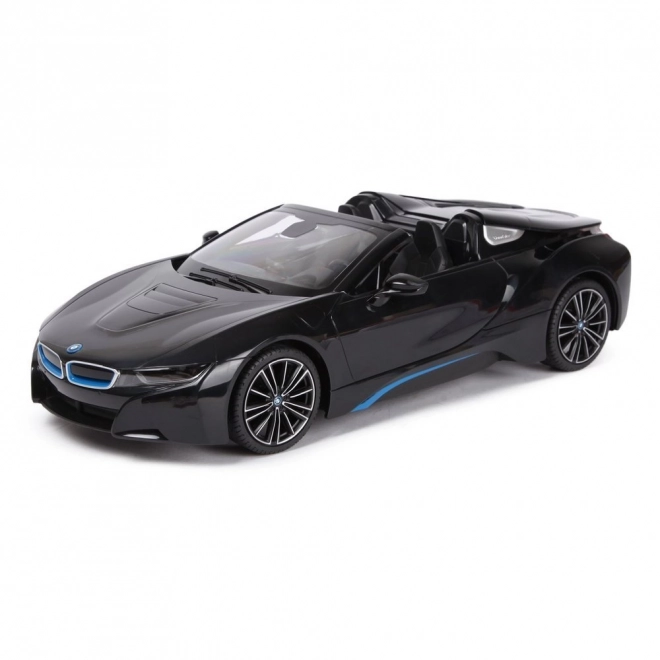 Távirányítós BMW i8 Roadster fekete 1:12