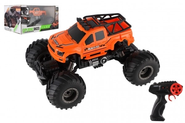 Auto RC terepjáró off-road narancssárga távirányítós