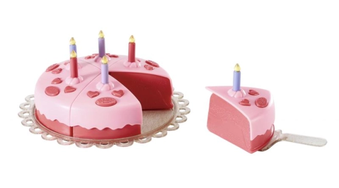Születésnapi torta gyertyákkal