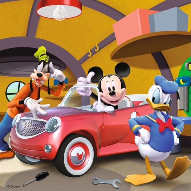 Ravensburger Mickey egér klubja puzzle 3x49 darab