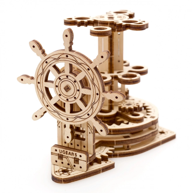 Ugears 3D Fa Mechanikus Puzzle Írószertartó