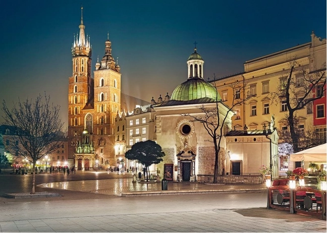 Királyi tér puzzle Krakkóban