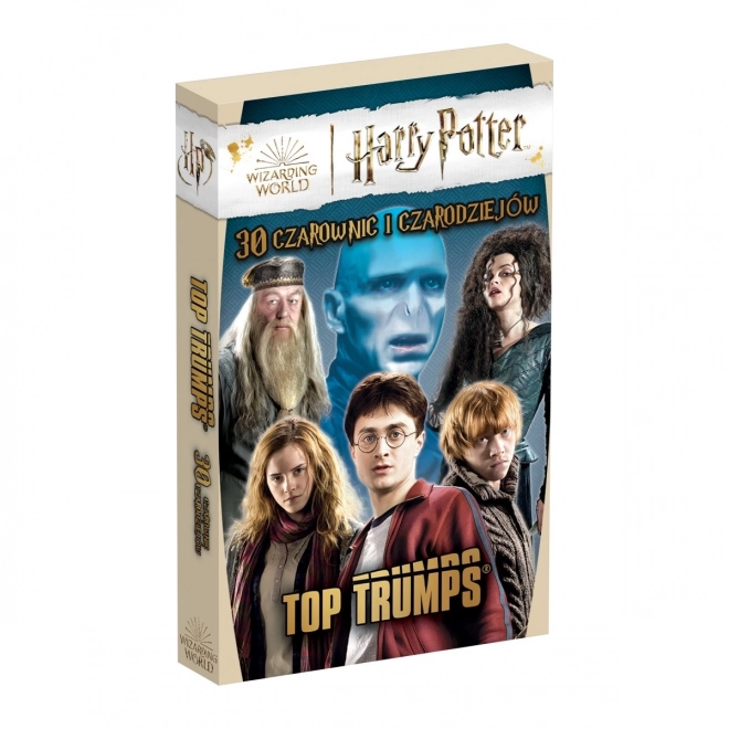 Harry Potter Top Trumps kártyajáték 30 boszorkány és varázsló