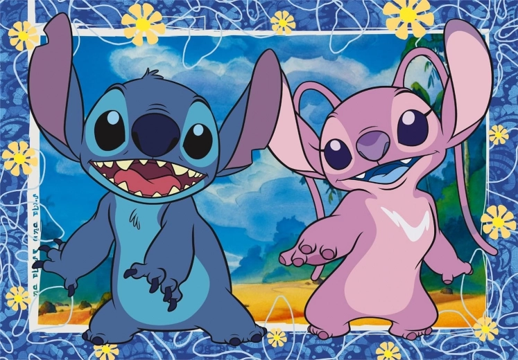 CLEMENTONI Puzzle Stitch 104 darabos