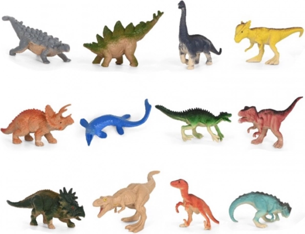 Kis dinoszauruszok keveréke dobozban