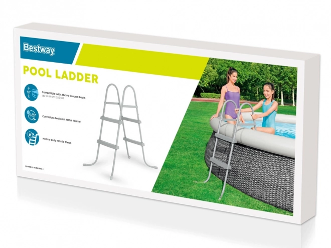 Bestway fémmedence létra 84 cm