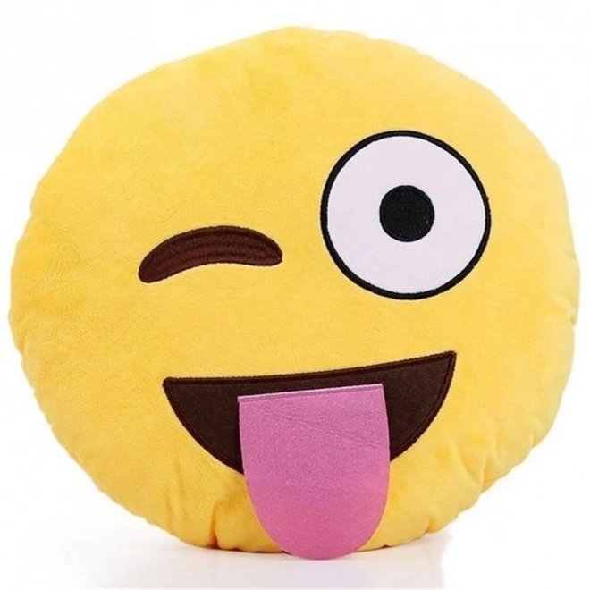 Emoji párna – Kinyújtott nyelvvel