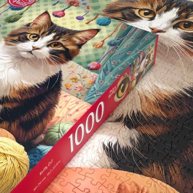 Cherry Pazzi puzzle Macska fonálban