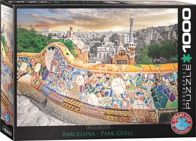 Eurographics puzzle - barcelona park güell 1000 darab