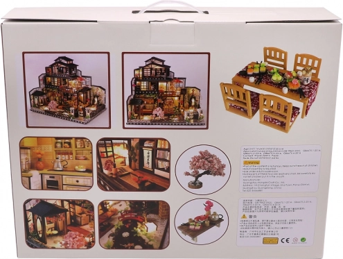 Miniatűr díszház Sakura Villa