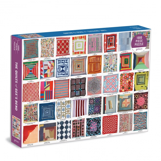 Galison patchwork takaró puzzle 1000 darabos