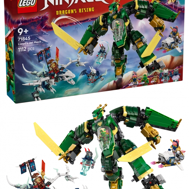 Lego Ninjago Lloyd sugárhajtású robot