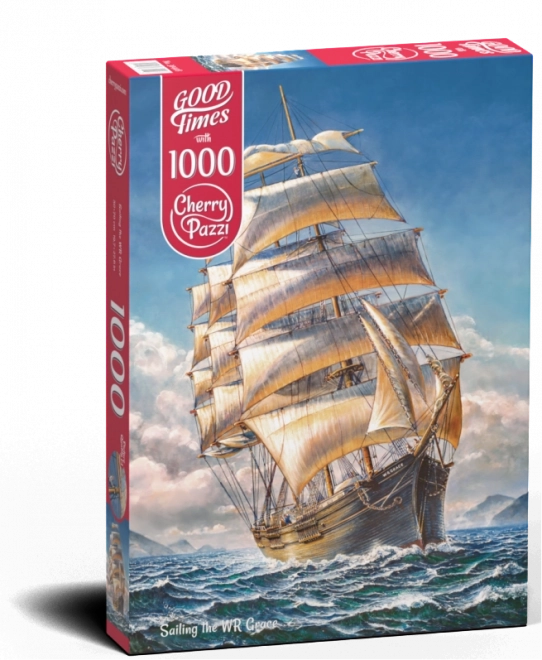 Vitorlás hajó puzzle 1000 darabos