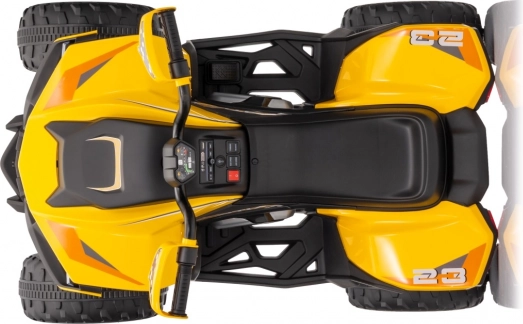 Sárga Fast Wheel quad