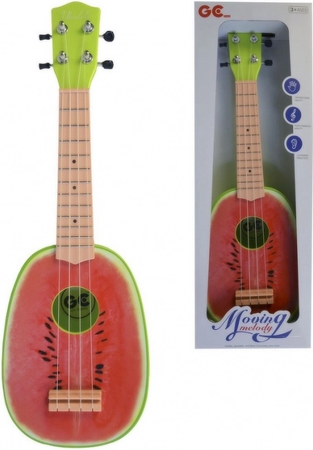 Gyerek ukulele MaDe piros 54 cm