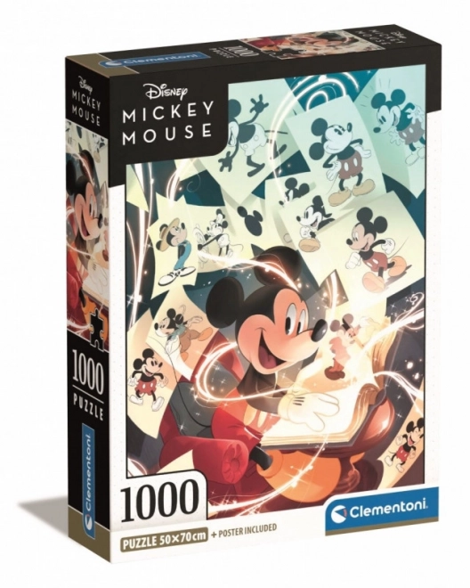 1000 darabos puzzle Kompakt Mickey Mouse Ünneplés
