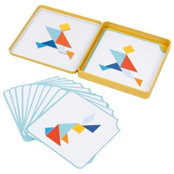 Tangram mágneses játék