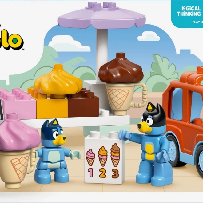 Lego Duplo Bluey Fagylalt Bluey-val