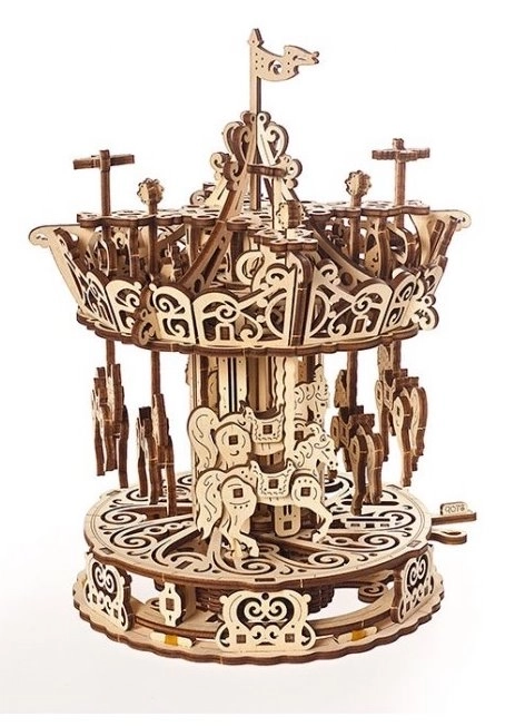 Körhinta 3D puzzle UGEARS