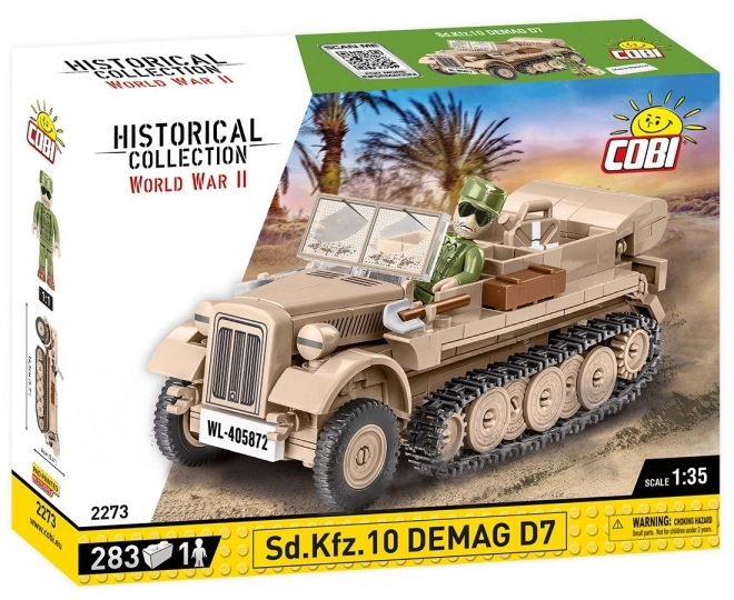 kocka szett Sd.Kfz. 10 Demag D7