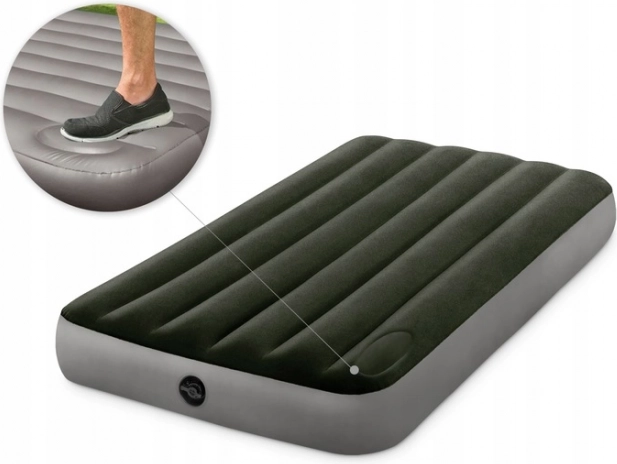 Felfújható egyszemélyes matrac beépített lábpumpával INTEX 191 × 99 × 25 cm