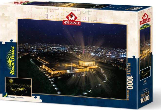 Svítící puzzle Anıtkabir 1000 darab