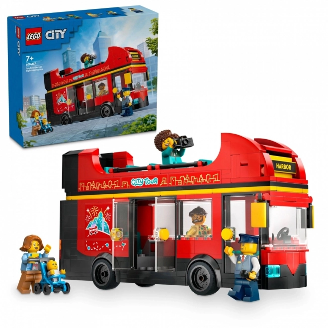 Vörös emeletes busz LEGO City