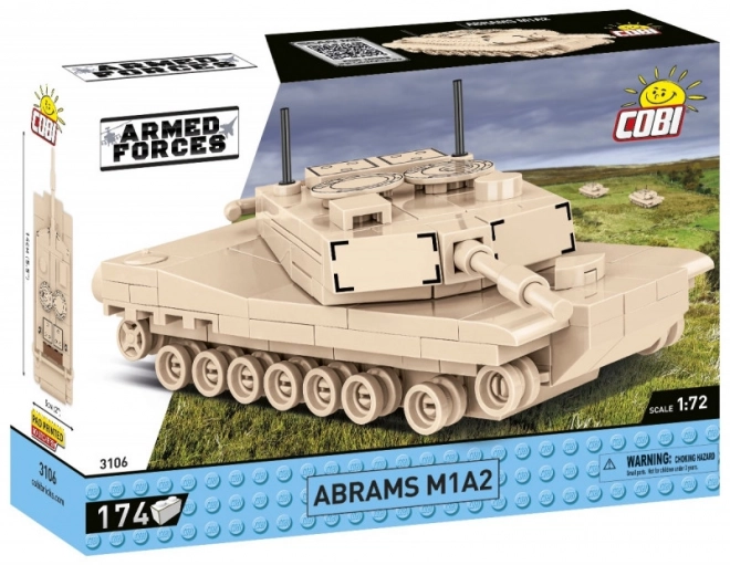 Konstrukciós Készlet Abrams M1A2