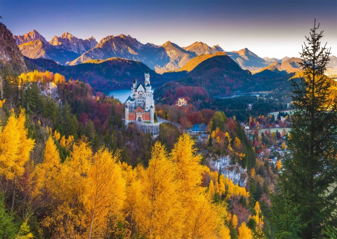 Schmidt puzzle ősz Neuschwanstein 1000 darabos