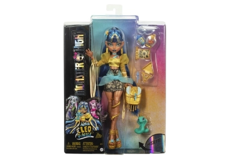 Barbie Monster High Cleo De Nile baba kiegészítőkkel