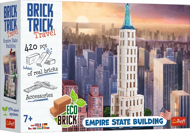 Trefl Brick Trick Empire State Building készlet