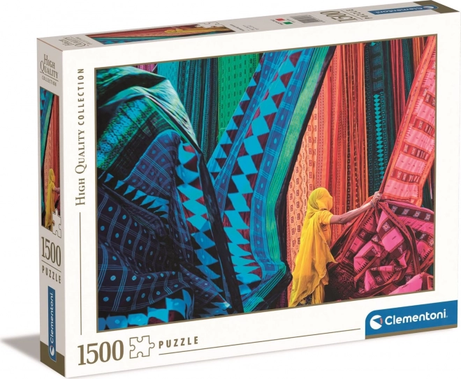 Clementoni puzzle lobogó szövetek 1500 darabos