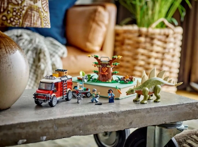 Lego Jurrasic World: stegosaurus felfedezése