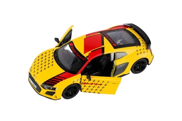 Audi R8 Coupé 2020 modellautó visszahúzhatós 1:36 méretarány