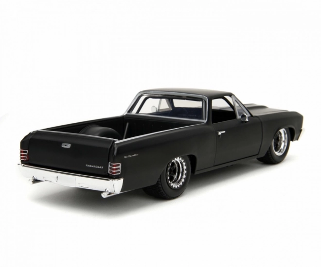 Gyors és dühös 1967 El Camino autó modell 1:24 méretarány