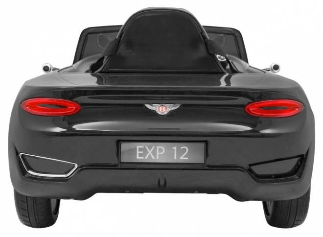 Elektromos kisautó Bentley EXP 12 Lakkozott Fekete