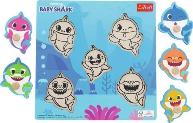 Fa kirakó Baby Shark