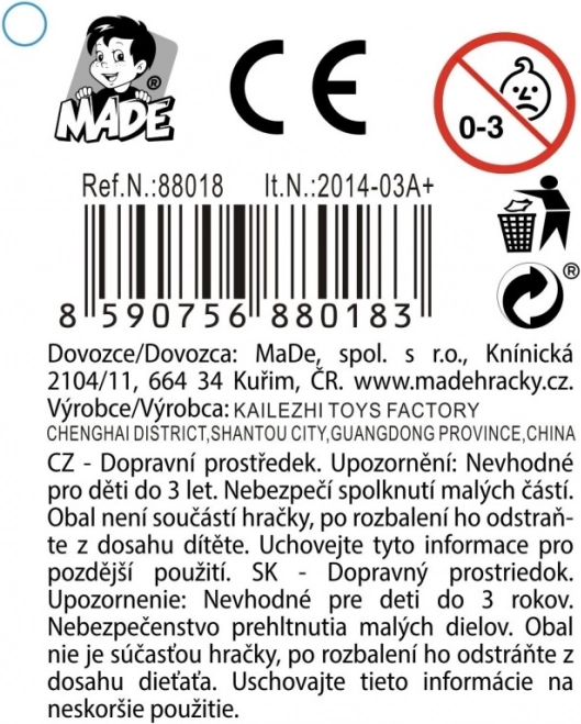 Lendkerekes repülő 10 cm
