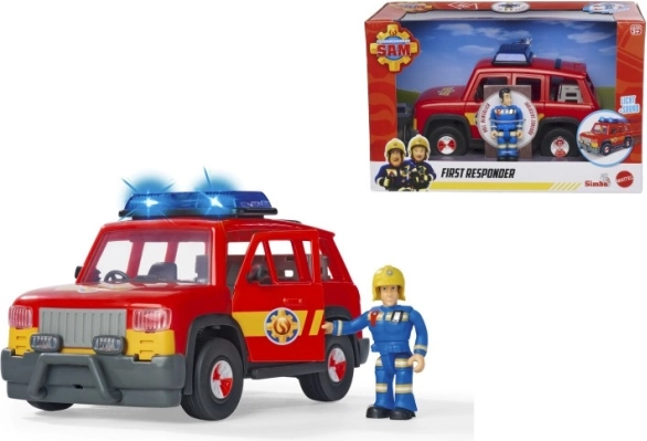 Tűzoltó Sam Jeep 4x4 Elsősegély fény- és hangeffektekkel