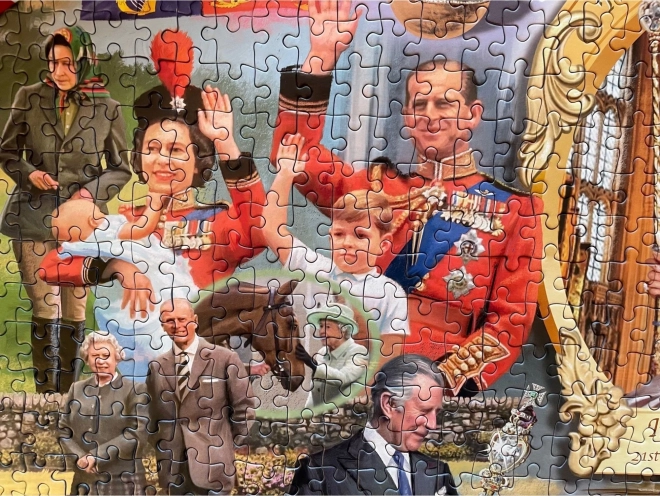 Királynő Erzsébet II. - 1000 darabos Gibsons puzzle