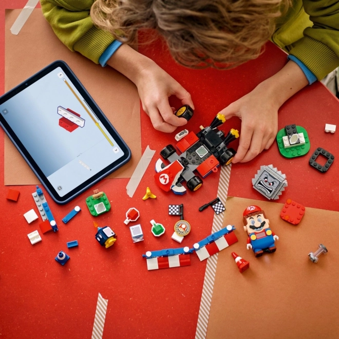 LEGO Super Mario Mario Kart - Interaktív figura és Standard Kart
